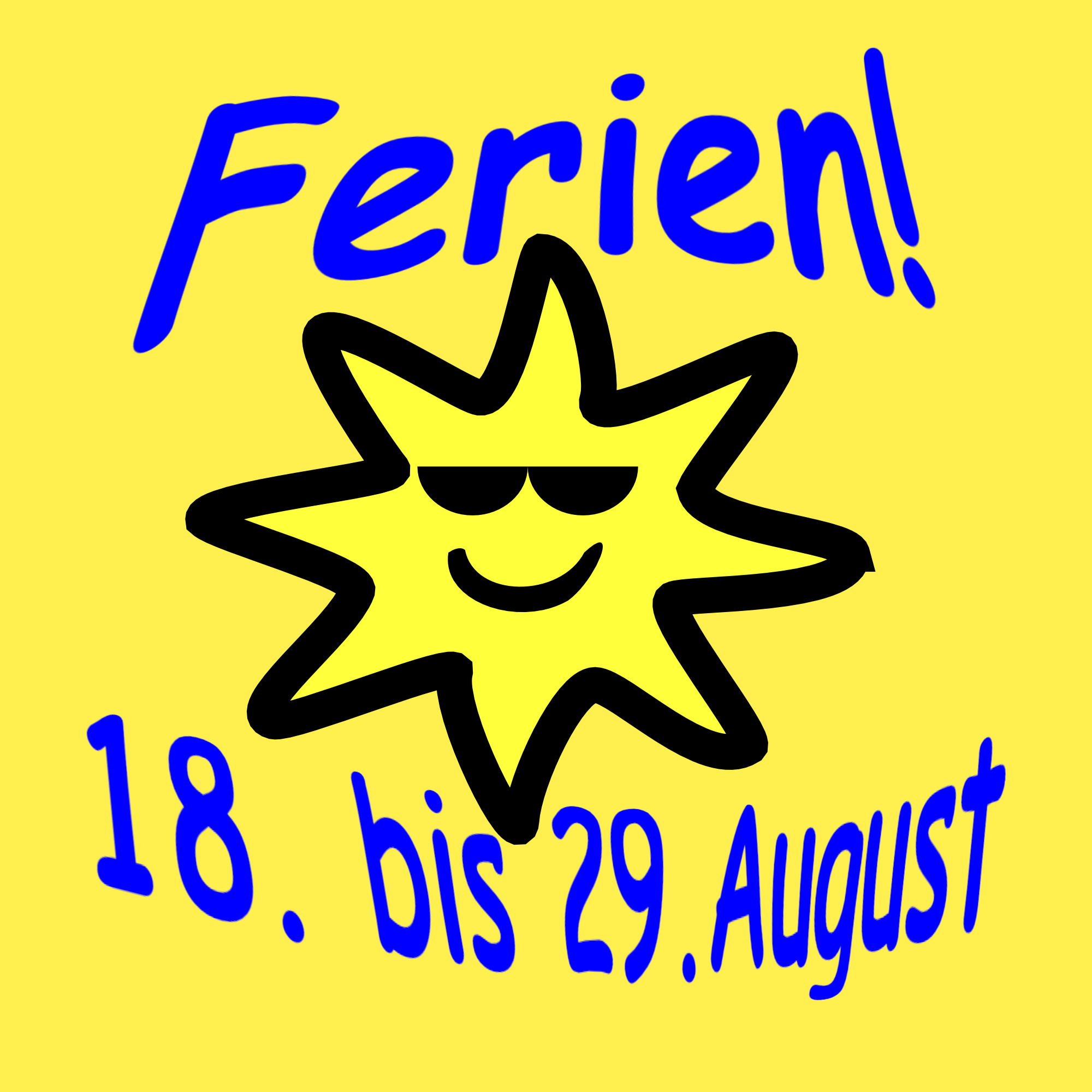 SOMMERFERIEN 2025